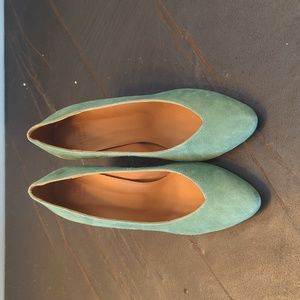 SEZANE heals in Aqua size 39